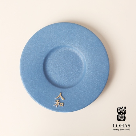 陸寶LOHAS Pottery 平步青雲蓋碗茶組描金青瓷功夫茶具組