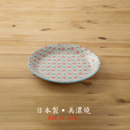 【株式会社アワサカ】Flower Wave餐盤(中)