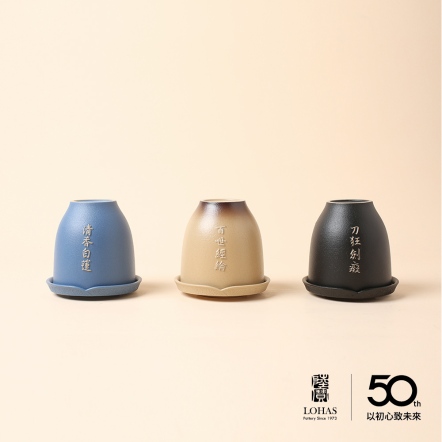 【霹靂英雄活水陶杯】素還真、葉小釵、一頁書 三人三色