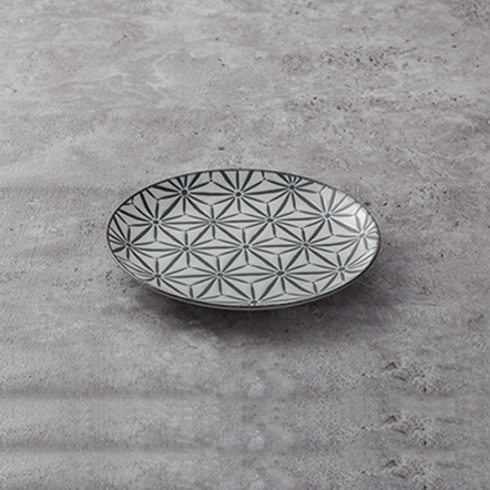 【株式会社アワサカ】麻の葉麵餐盤(大)