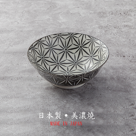 【株式会社アワサカ】麻の葉麵碗(大)