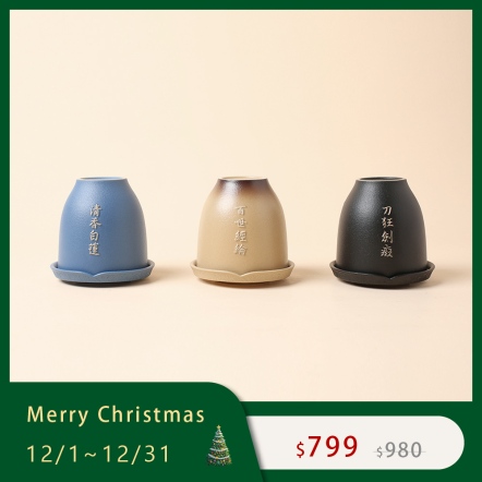 【霹靂英雄活水陶杯】素還真、葉小釵、一頁書 三人三色