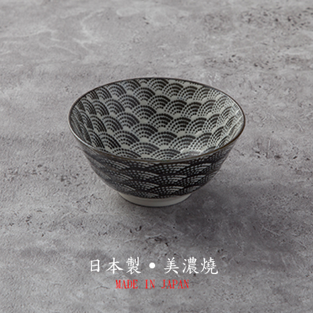 【株式会社アワサカ】青海波麵碗(中)