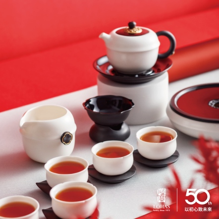 【海棠清歡茶禮】一壺一海五杯 全套茶禮