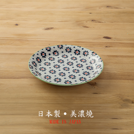 【株式会社アワサカ】Flower Butterfly餐盤(中)