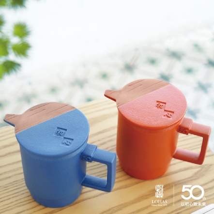【初心蓋杯】350ML 喝茶品茶更滑順 雙色選擇