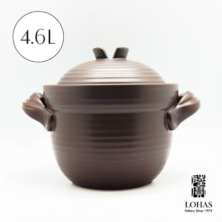 【和風雙層蓋陶鍋 】3號 4.6L