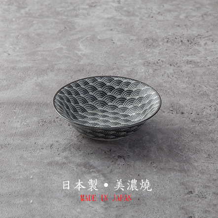 【株式会社アワサカ】青海波深皿(中)