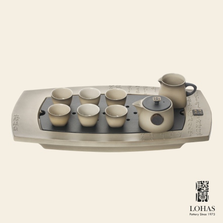 【快雪時晴茶禮 】 一壺一海六杯+茶盤