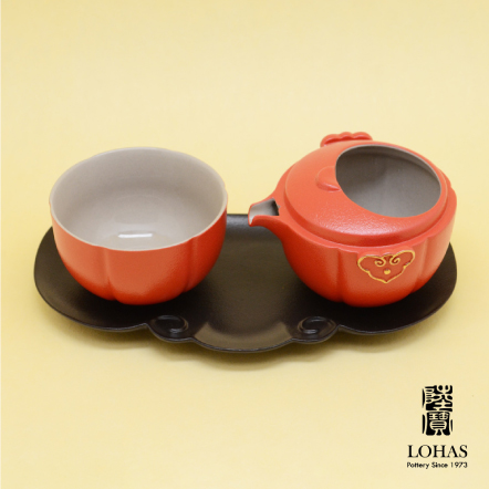 【祥雲如意茶禮】一壺一杯一茶托