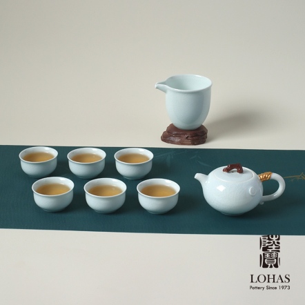 【金聲和鳴茶組】一壺一海六杯